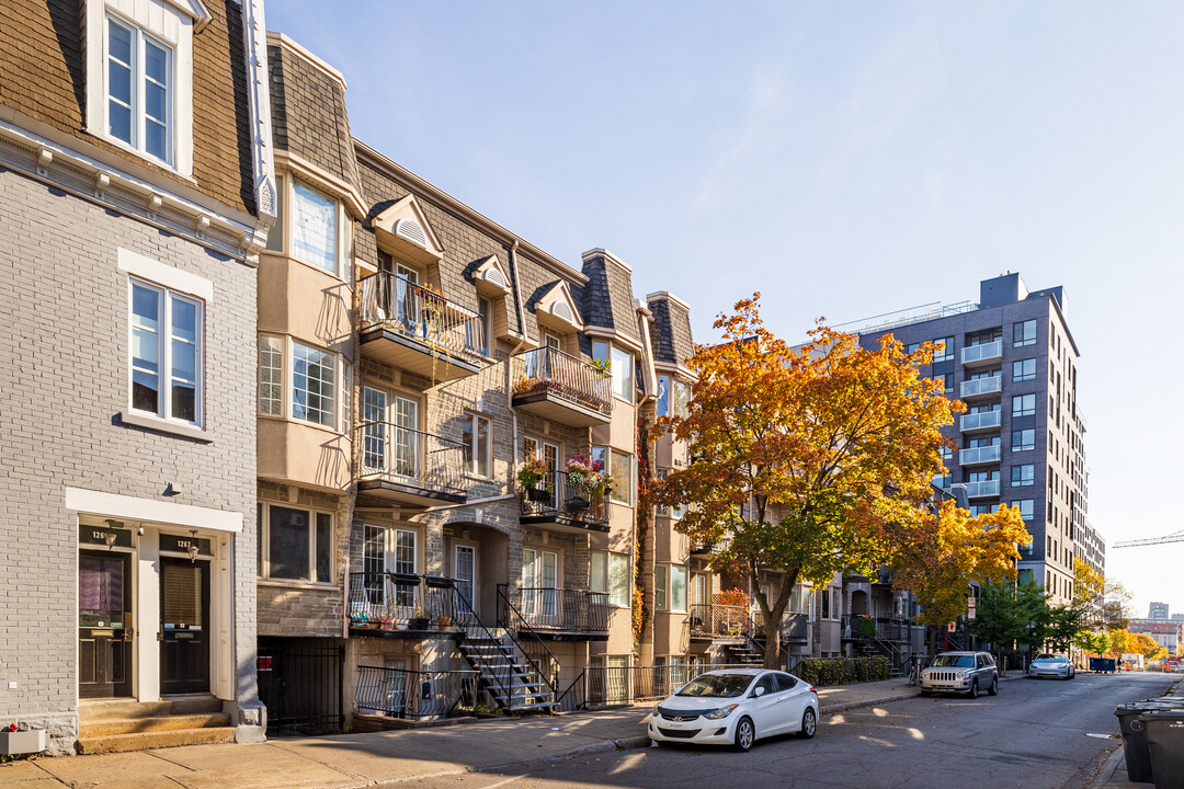 1221-1257 Wolfe Rue in Montréal, QC - Building Photo