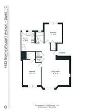 4647 N Wolcott Ave, Unit 1D in Chicago, IL - Foto de edificio - Building Photo