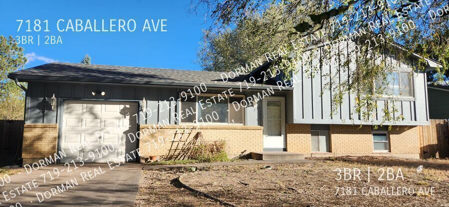 7181 Caballero Ave in Colorado Springs, CO - Foto de edificio