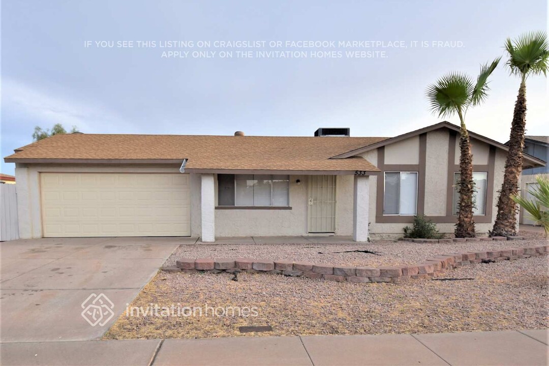 533 W Flower Ave in Mesa, AZ - Building Photo