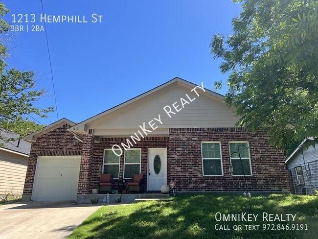 property at 1213 Hemphill St