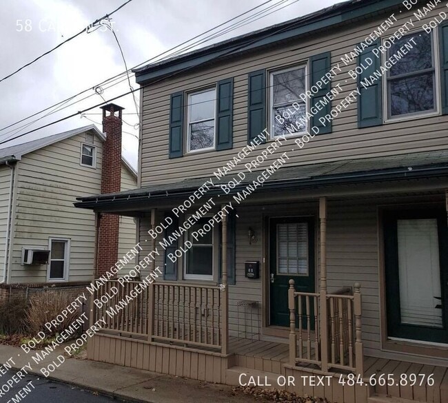 property at 58 Carbon St