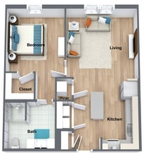 Southwick Commons in Apopka, FL - Foto de edificio - Floor Plan