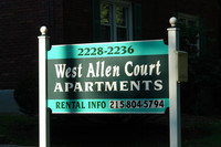 West Allen Court Apartments in Allentown, PA - Foto de edificio - Building Photo