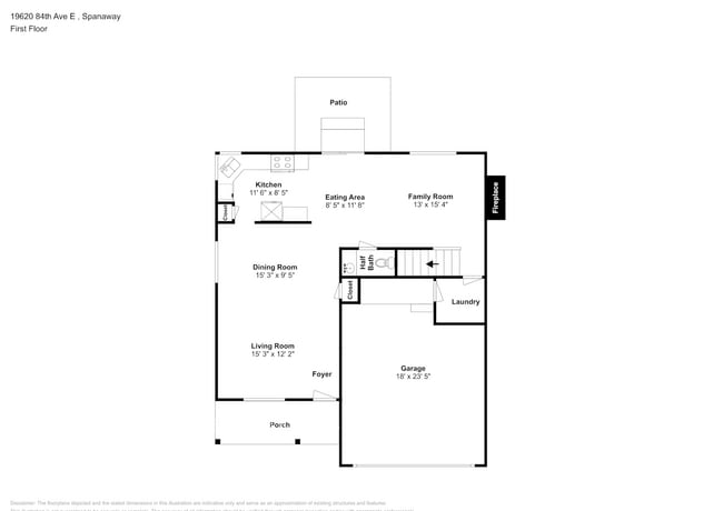 19620 84th Ave E in Spanaway, WA - Foto de edificio - Building Photo