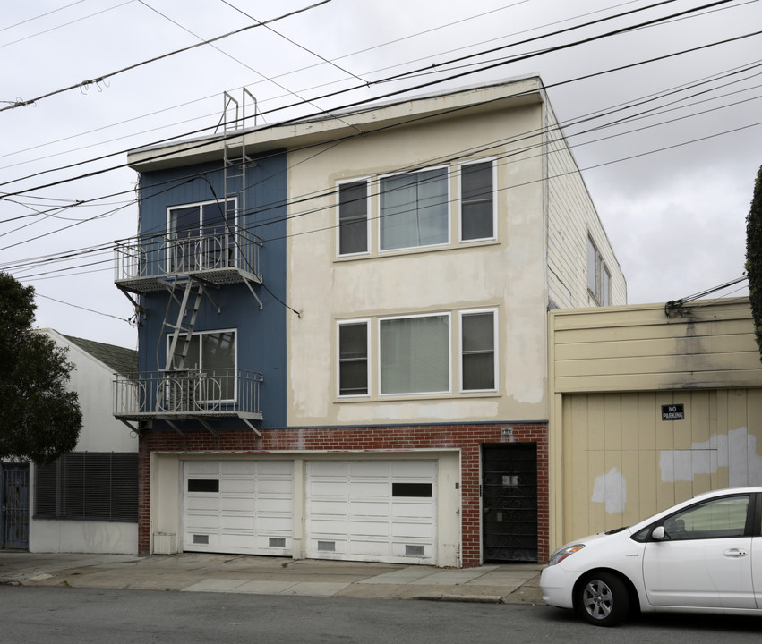 416 Holloway Avenue in San Francisco, CA - Foto de edificio