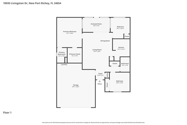 10935 Livingston Dr in New Port Richey, FL - Foto de edificio - Building Photo