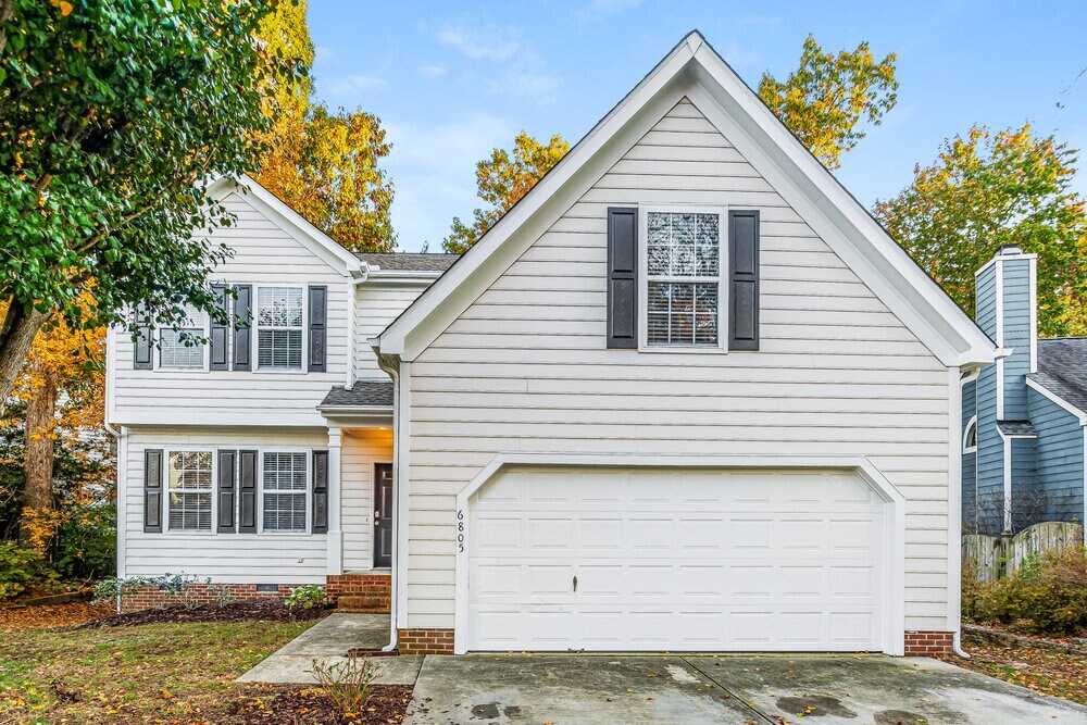 6805 Coventry Ridge Rd in Raleigh, NC - Foto de edificio