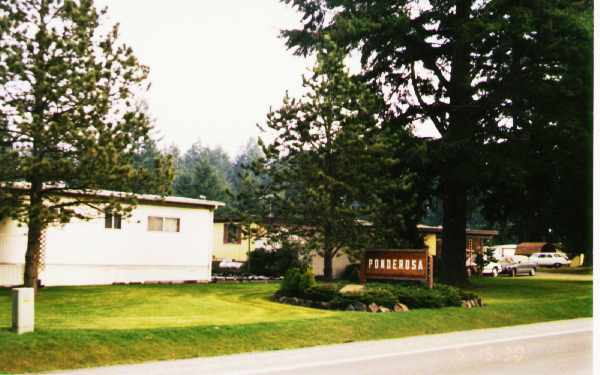 Ponderosa Mobile Park in Spanaway, WA - Foto de edificio