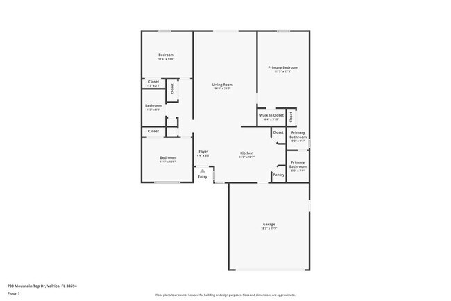 703 Mountain Top Dr in Valrico, FL - Foto de edificio - Building Photo
