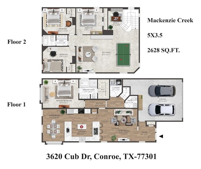 3620 Cub Dr, Unit 0204 in Conroe, TX - Building Photo - Building Photo