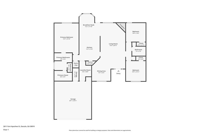 2611 Fort Apachee Ct in Dacula, GA - Building Photo - Building Photo