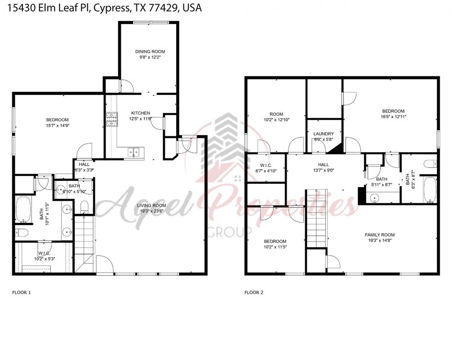 15430 Elm Leaf Pl in Cypress, TX - Building Photo