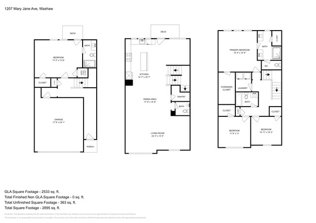 1207 Mary Jane Ave in Waxhaw, NC - Foto de edificio - Building Photo