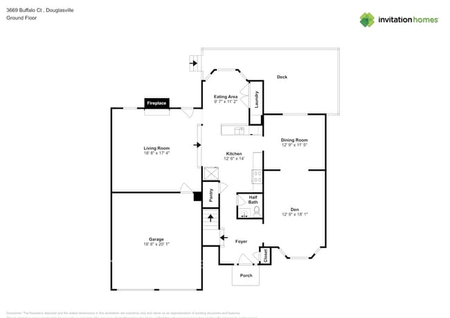3669 Buffalo Ct in Douglasville, GA - Foto de edificio - Building Photo