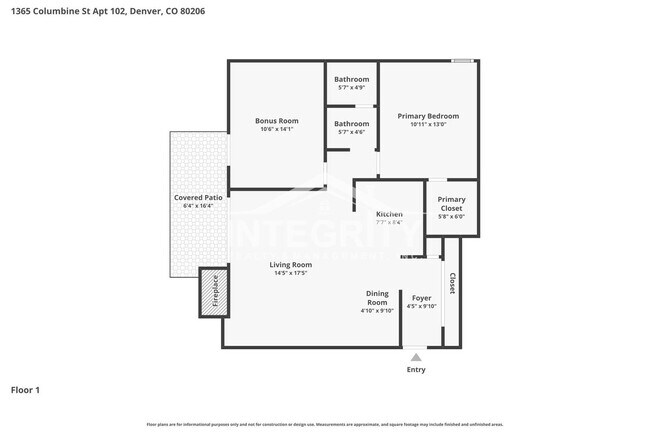 1365 Columbine St in Denver, CO - Building Photo - Building Photo
