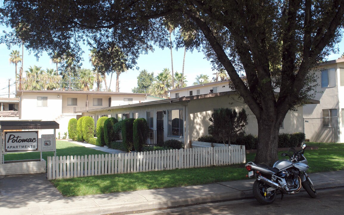 Potomac Apartments in Riverside, CA - Building Photo