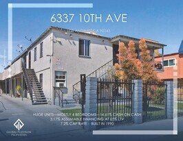 6337 10th Ave in Los Angeles, CA - Building Photo