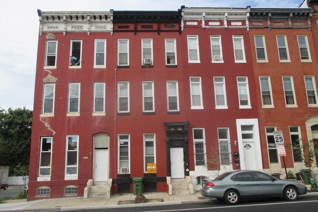 1802 McCulloh St in Baltimore, MD - Building Photo