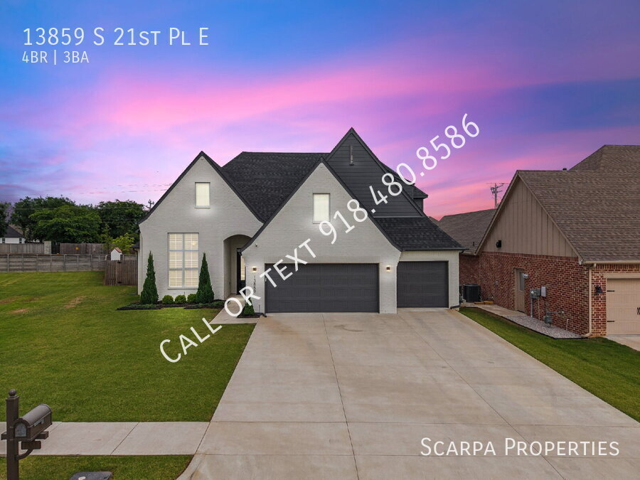 13859 S 21st Pl E in Bixby, OK - Building Photo