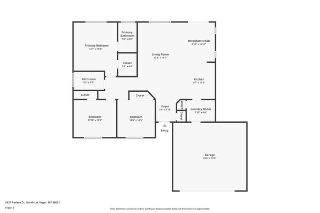 5337 N Padero Dr in North Las Vegas, NV - Building Photo - Building Photo