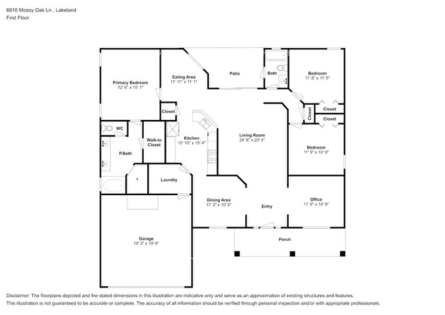 6810 Mossy Oak Ln in Lakeland, FL - Foto de edificio - Building Photo