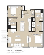 Freewheel Apartments in Marquette, MI - Foto de edificio - Floor Plan