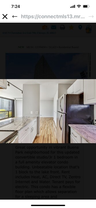 4343 N CLARENDON Ave, Unit 708 in Chicago, IL - Building Photo
