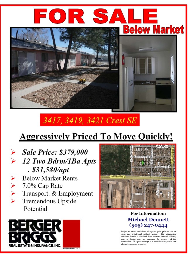 Crest Avenue Apartments in Albuquerque, NM - Foto de edificio - Other