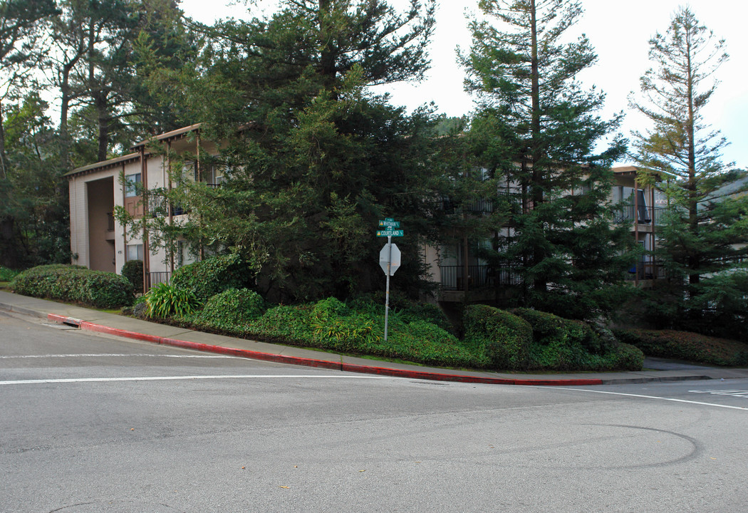 Courtland Apartments in San Bruno, CA - Building Photo