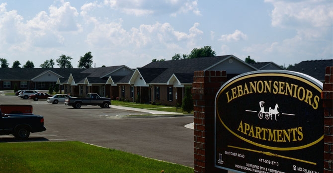 Lebanon Senior Apartments I in Lebanon, MO - Building Photo