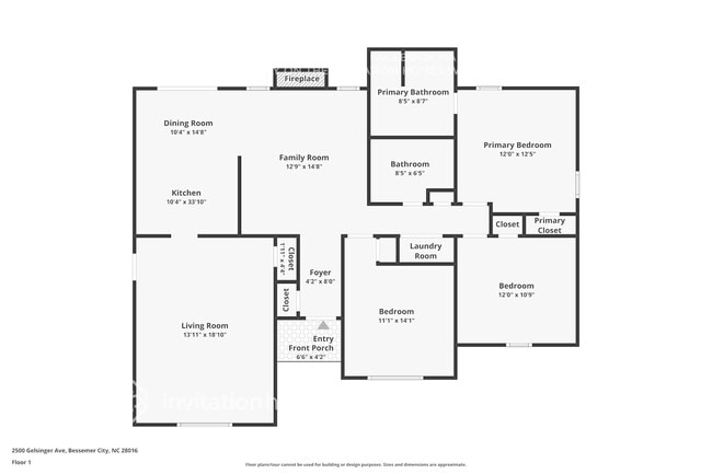 2500 Gelsinger Ave in Bessemer City, NC - Building Photo - Building Photo