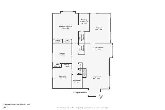 3574 Winter Scene Ct in Las Vegas, NV - Building Photo - Building Photo