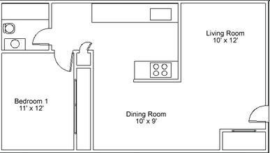 Revere House in Batavia, IL - Foto de edificio - Floor Plan