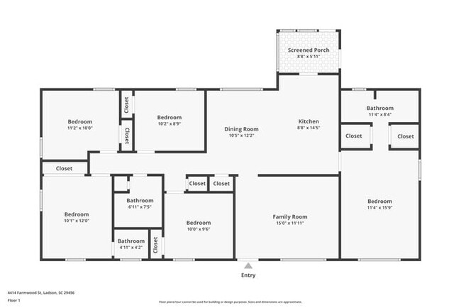 4414 Farmwood St in Ladson, SC - Foto de edificio - Building Photo