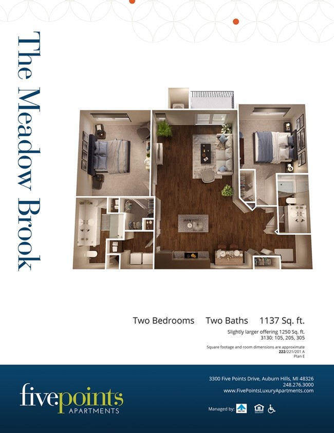 Five Points Apartments in Auburn Hills, MI