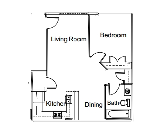 River Run Apartments in Black River Falls, WI - Building Photo - Floor Plan