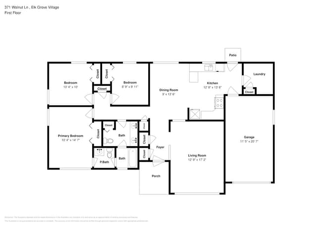 371 Walnut Ln in Elk Grove Village, IL - Building Photo - Building Photo