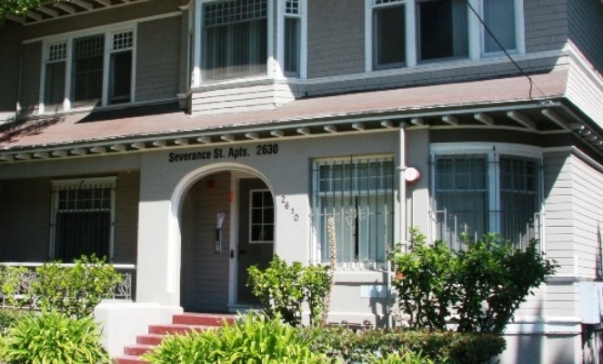 Severance Street Apartments in Los Angeles, CA - Foto de edificio