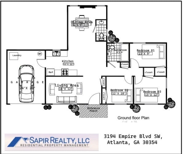 property at 3194 Empire Blvd SW