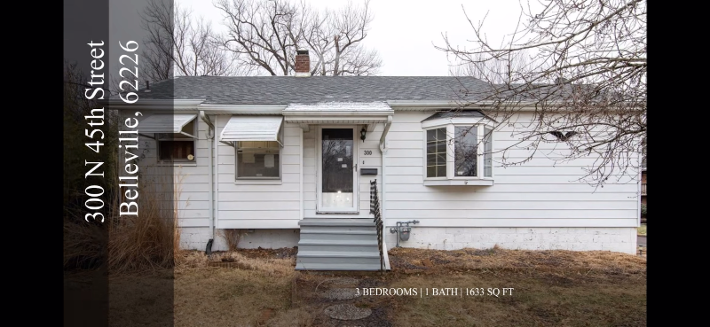 300 N 45th St in Belleville, IL - Foto de edificio