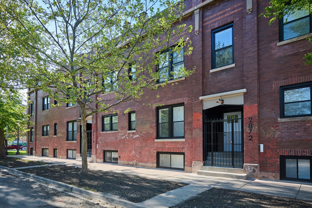 2872 W 21st Pl in Chicago, IL - Foto de edificio