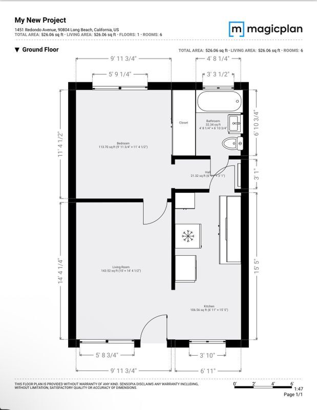 property at 1451 Redondo Ave