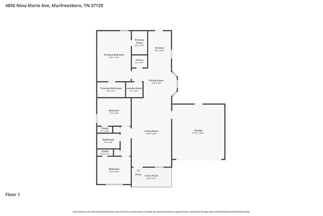 4856 Nina Marie Ave in Murfreesboro, TN - Building Photo - Building Photo