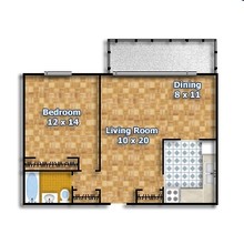 Royal Palace Apartments in Toronto, ON - Building Photo - Floor Plan