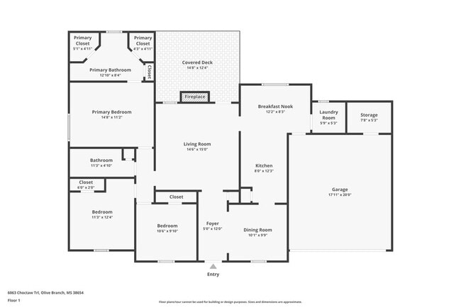 6063 Choctaw Trail in Olive Branch, MS - Foto de edificio - Building Photo