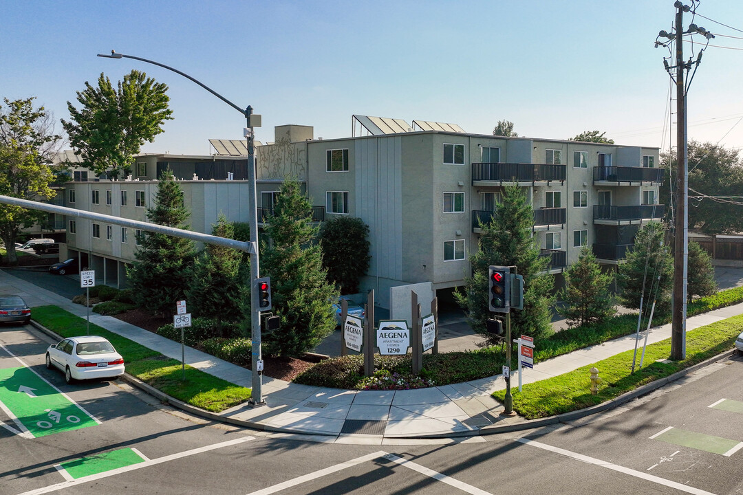 The Aegena Apartments in San Jose, CA - Building Photo