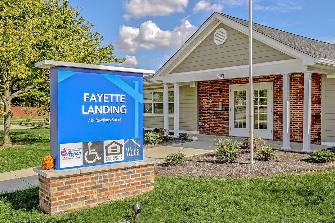 Fayette Landing in Washington Court House, OH - Foto de edificio