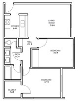 Sierra Apartments in Los Angeles, CA - Building Photo - Floor Plan