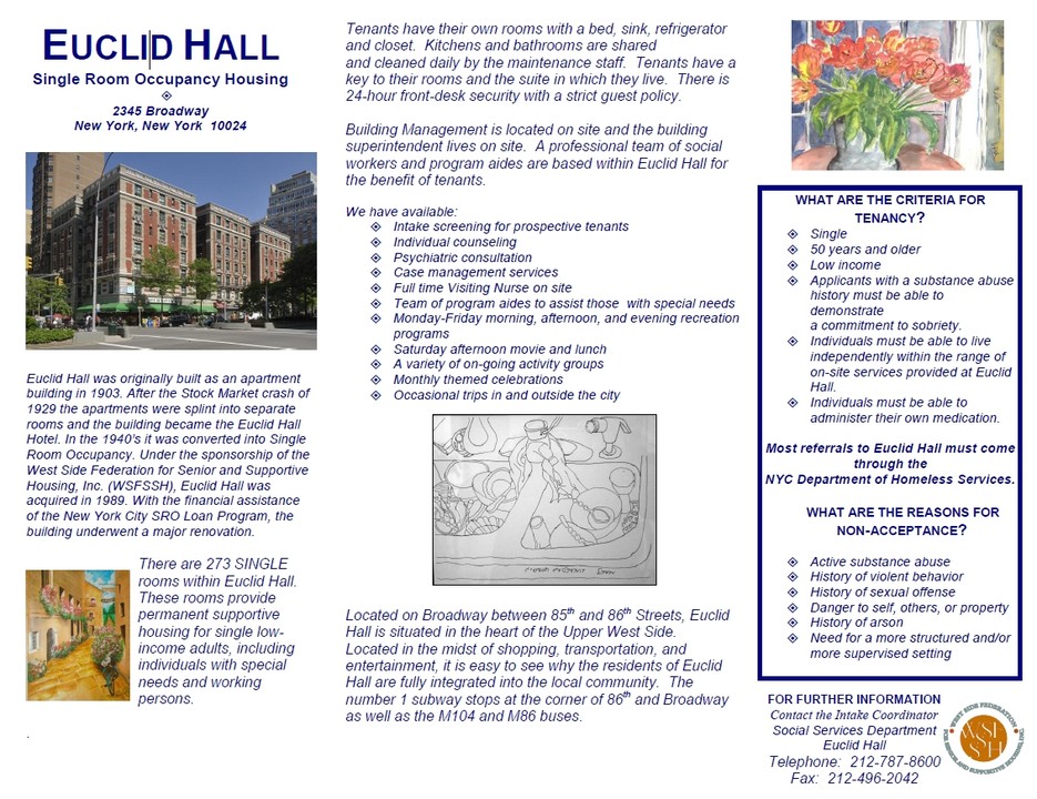 Euclid Hall in New York, NY - Foto de edificio